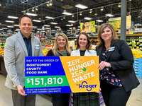 Montgomery County Food Bank Receives Impactful Donation from Kroger to Support Hunger-Relief Efforts in Montgomery County