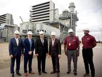 Texas Comptroller Visits Montgomery County Power Station during Good for Texas Tour: Energy Edition