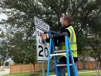 Precinct 3 road, sign, and signal crews continue projects at steady pace