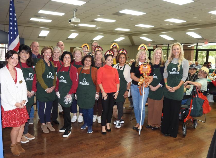Interfaith of The Woodlands Hosted a Thanksgiving Feast for Senior Neighbors