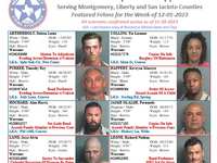 Montgomery County Crime Stoppers Featured Felons For 12/01/2023