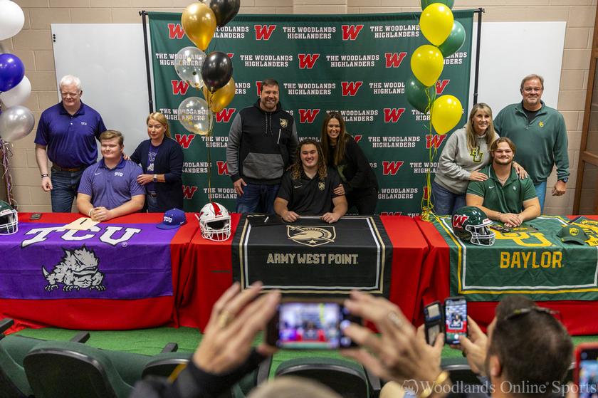 HS Football: The Woodlands High School Celebrates the Hard Work of its Players on National Signing Day