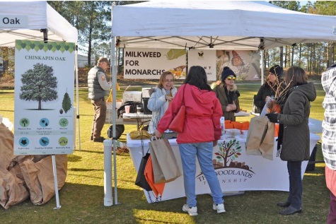 The Woodlands Township Arbor Day event gives free tree seedlings to residents