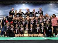 Caney Creek Co-Ed Cheer Become UIL Spirit State Champions