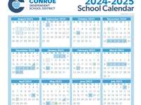 Conroe ISD Board of Trustees Approve School Calendars for 2024-25 & 2025-26
