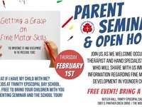 Trinity Epicopal Day Parent Seminar & Open House