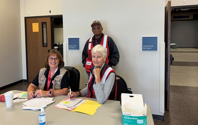 Red Cross continues to help those affected by the flooding