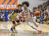 HS Boys Basketball: Grizzlies Punctuate Senior Night with Win over Conroe