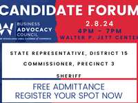 The Woodlands Area Chamber of Commerce, Woodlands Online and Community Impact Newspaper partner to host Candidate Forum