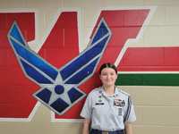 The Woodlands HS Student Receives Air Force Junior ROTC Flight Academy Scholarship