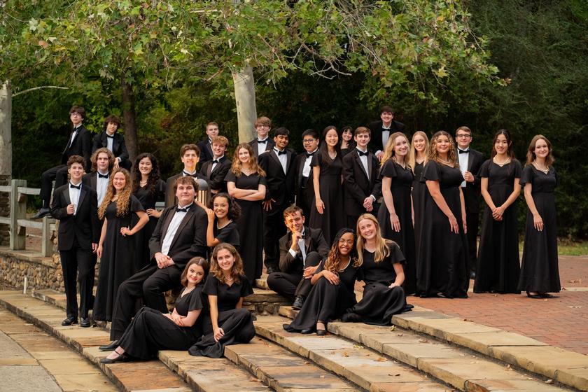 The woodlands high school choir receives distinguished honor