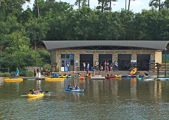 Spring hours at The Woodlands Township boat houses are now in effect