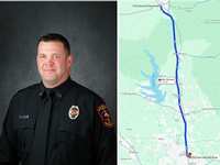 TRAFFIC ALERT - Funeral procession for fallen firefighter Friday morning