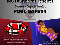 MCTXSheriff Reminds Citizens about Pool Safety