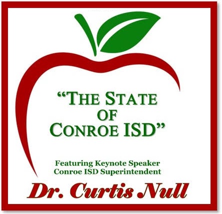 Tickets available to see Dr. Curtis Null to present ‘The State of Conroe ISD’ April 26