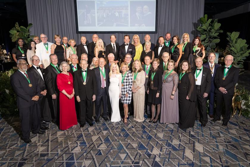 Hometown Hero Alumni with 2024 class of Hometown Heroes