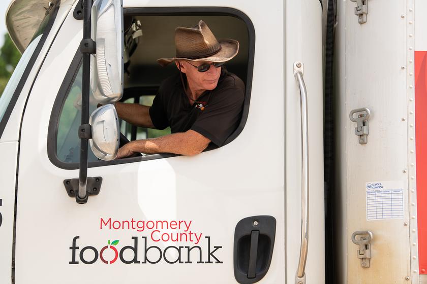 Food Bank staff facilitates food delivery, including ready to eat meals and healthy snacks, to  emergency shelter locations..