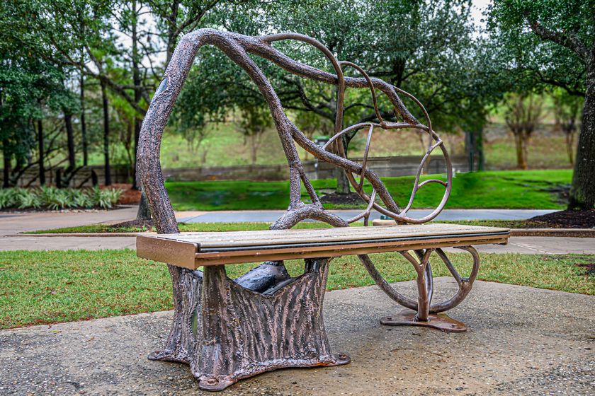 The Woodlands Arts Council reveals four new benches, extending its reach to new locations