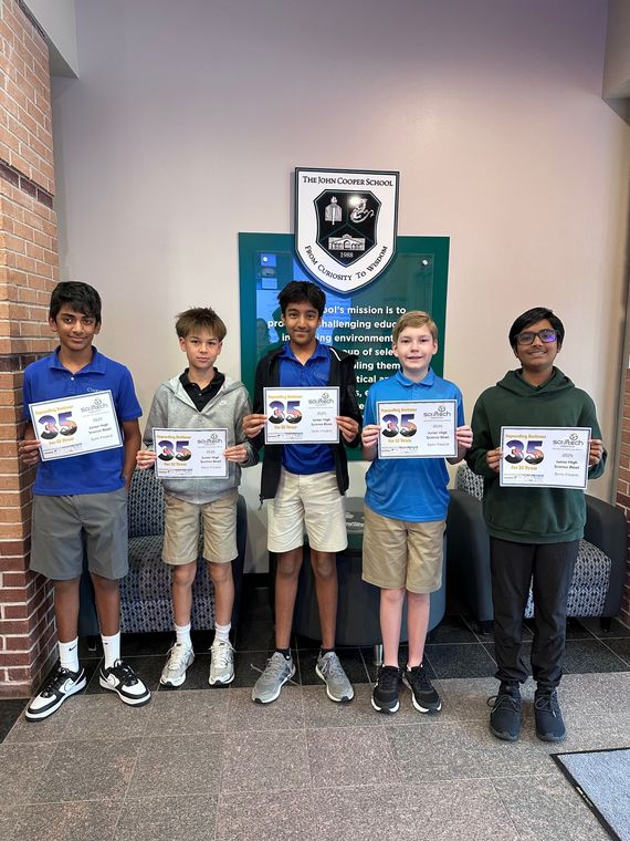 The John Cooper Middle School Earns Top Honors in Local Competition