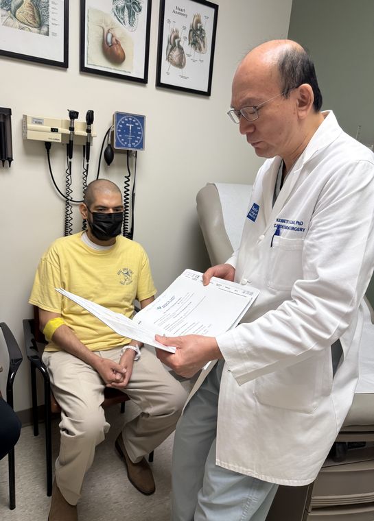 Fully-robotic heart transplant surgery performed at Baylor St. Luke's Medical Center