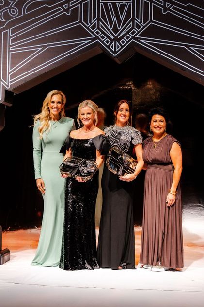 Missy Herndon, Carrie Greenberg, Kristen Byrnes and Julie Mayrant (Interfaith Board Chair)