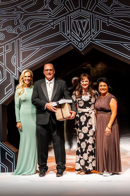 Missy Herndon, Honorary Chairs Todd and Carol Durkee, Julie Mayrant (Interfaith Board Chair)