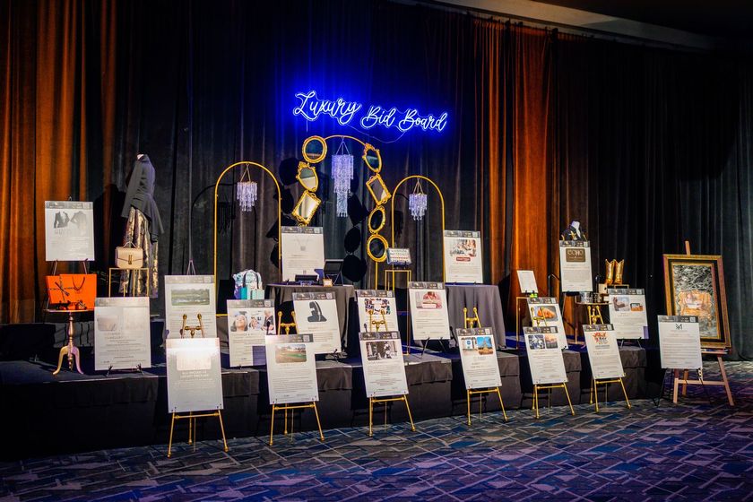 The Walk Luxury Bid Board