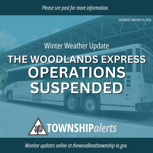 Express Bus Operations Suspended for Monday, January 26