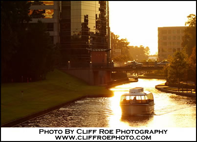 The Woodlands Waterway - Evening - The Woodlands Texas Postcards ...