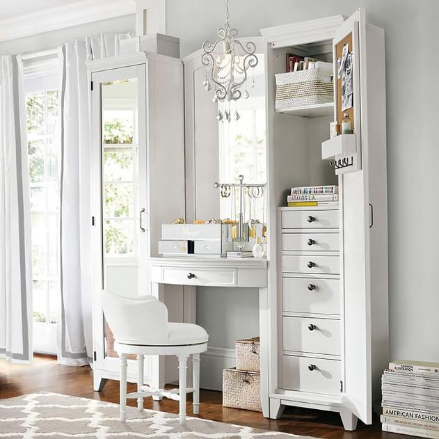 Pottery Barn Vanity Set And Bench Woodlands Online