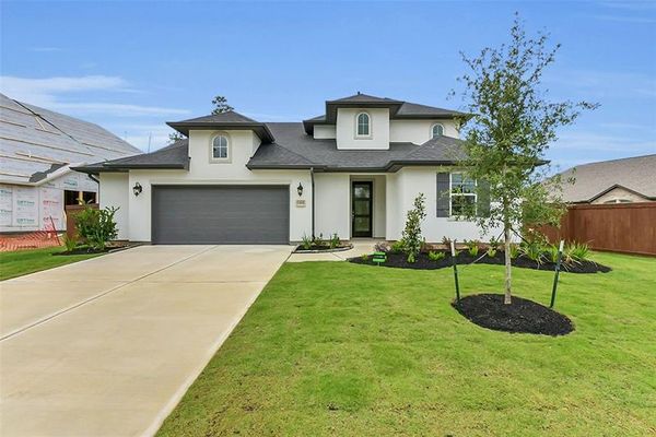 Front yard and exterior of 13115 Brookwood Bend