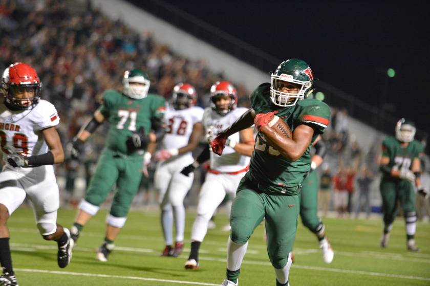 HS Football Playoff Highlights:The Woodlands vs Mesquite Horn - November 11th 2016