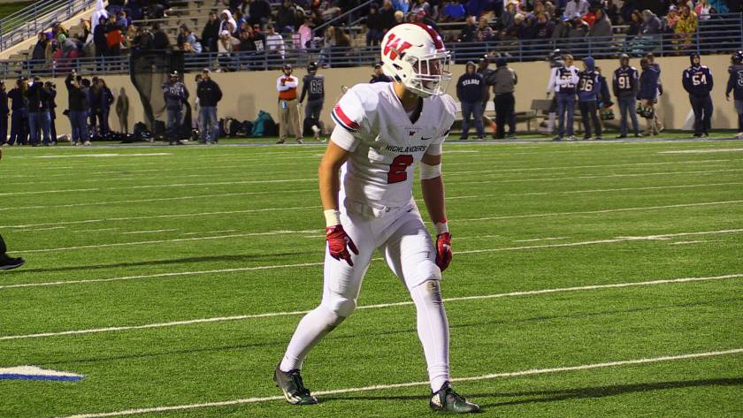 HS Football Playoffs Player of the Game: The Woodlands vs Sachse - November 18th 2016