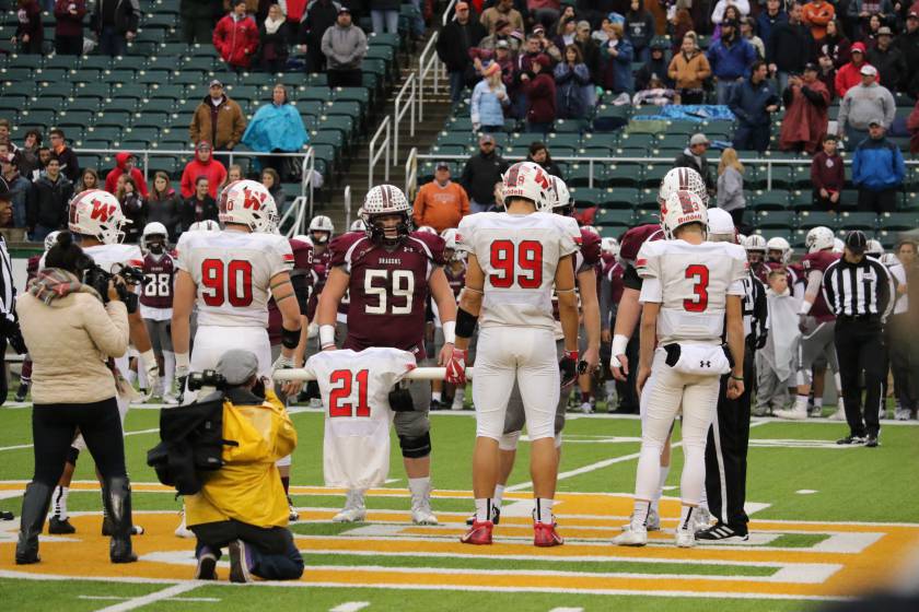 HS Football Playoffs Player of the Game: TWHS vs Round Rock - Dec 3 2016