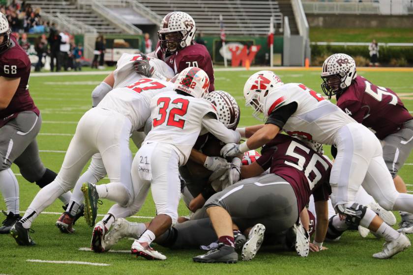 HS Football Playoff Highlights: TWHS vs Round Rock - Dec 3 2016