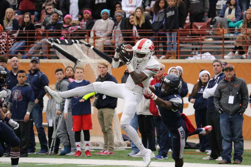 HS Football Semifinals Playoff Highlights: The Woodlands vs Allen - Dec 10 2016