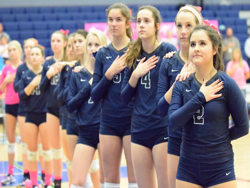 HS Volleyball: The Woodlands vs College Park - 10/17/17