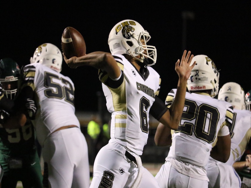 HS Football: Conroe Tigers at The The Woodlandslanders - 10/27/17