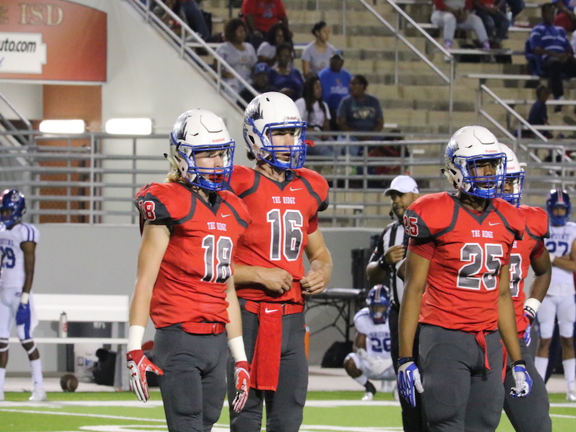 HS Football Highlights: West Brook Bruins at Oak Ridge War Eagles - 11/3/17