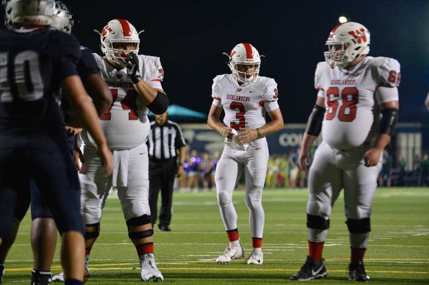 HS Football Player of the Game: The Woodlands at College Park - 9/21/18