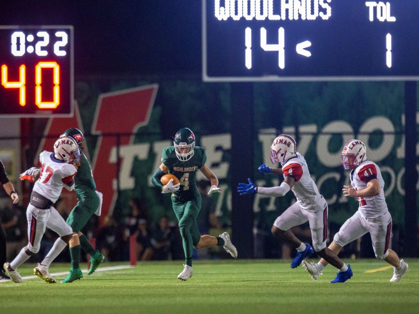 HS Football Highlights: The Woodlands vs Lamar - 10/2/20