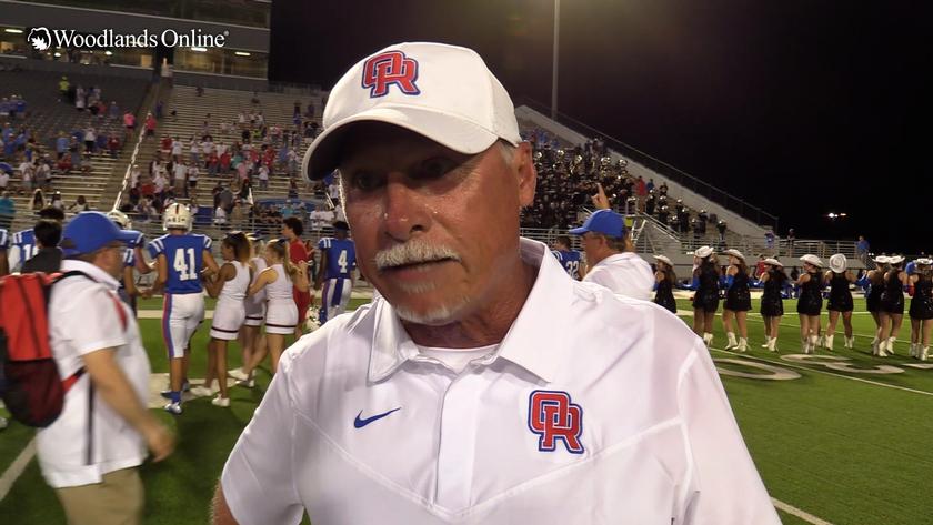 HS Football Coach Interview: Clear Creek vs Oak Ridge - 8/28/21