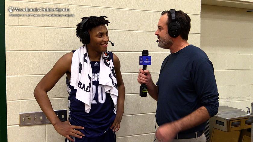 HS Basketball Post Game Player Interview: Martez James - 2/22/22