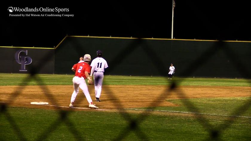 HS Baseball Highlights: The Woodlands vs College Park - 3/25/22