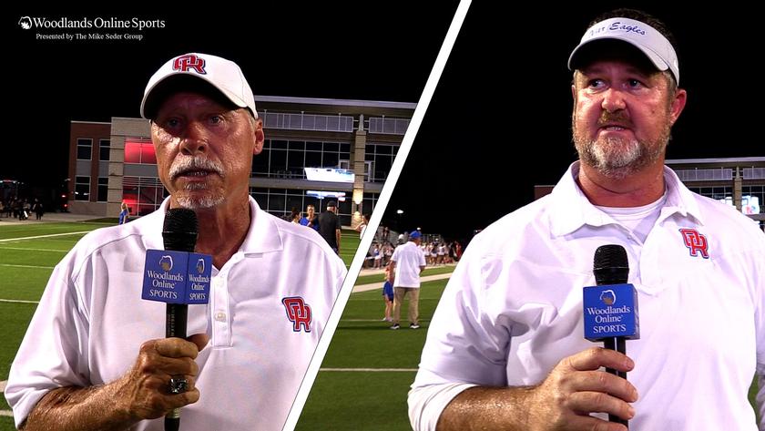 HS Football Coach Interview: Oak Ridge vs Brenham - 8/26/22