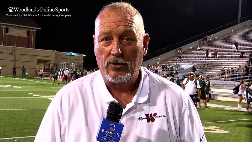 HS Football Coach Interview: The Woodlands vs Lamar - 9/2/22