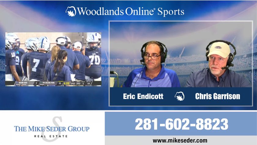 Woodlands Online High School Football Show: College Park vs Grand Oaks - 9/9/22