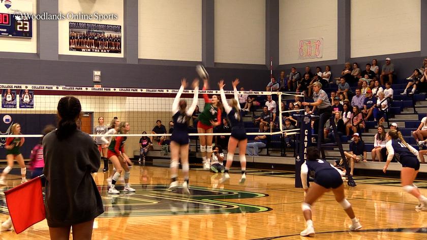 HS Volleyball Highlights: College Park vs The Woodlands - 9/13/22