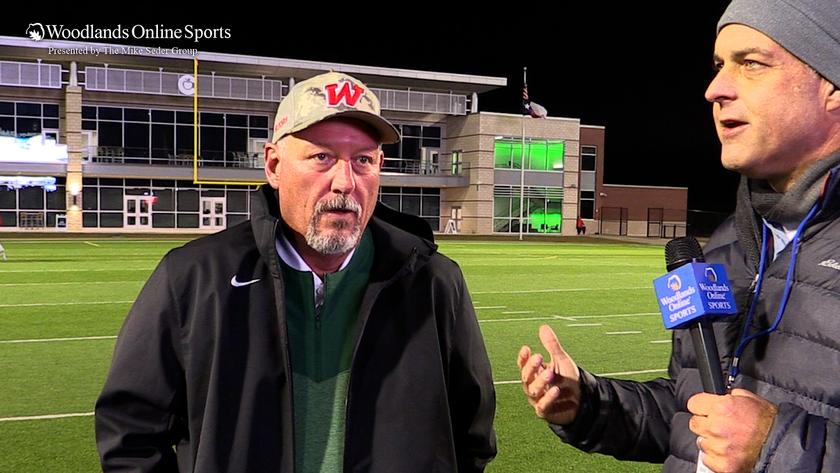 HS Football Coach Interview: Woodlands - 11/11/22