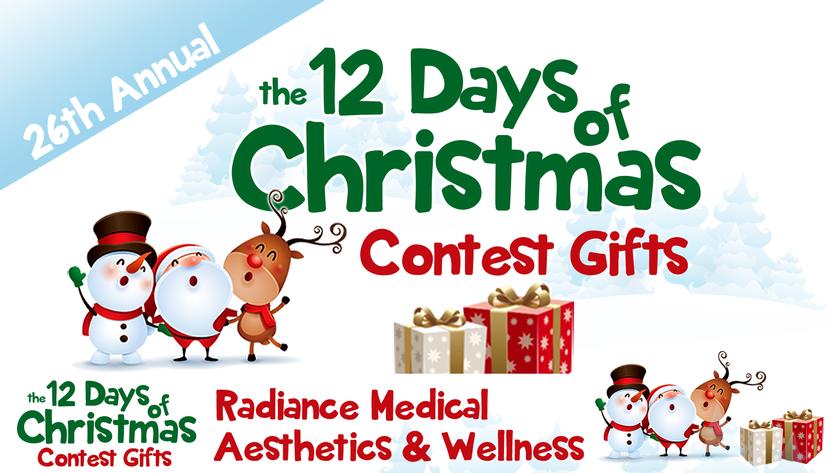 2022 - 12 Days of Christmas - Radiance Medical Aesthetics and Wellness